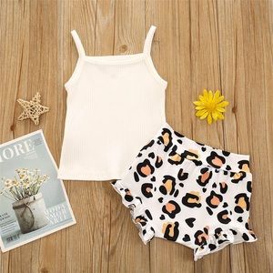 Babygirl Leopard Summer Outfit